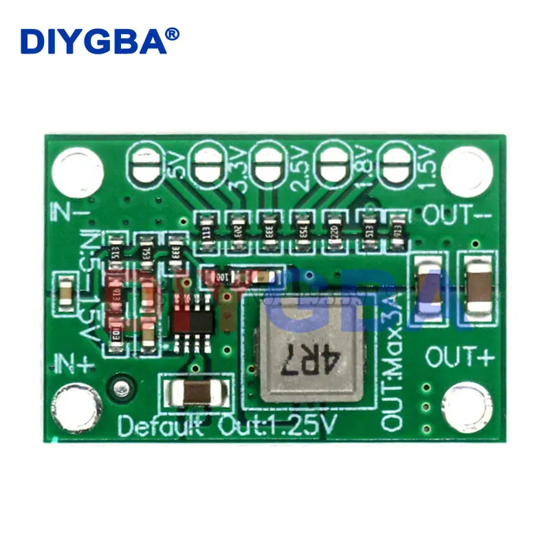 Ca1235 einstellbares Leistungs modul CA-1235 Buck-Leistungs modul 1,25 V 1,5 1,8 2,5 3,3 5V Ausgang 5-16V Eingangs-Step-Down-Netzteil