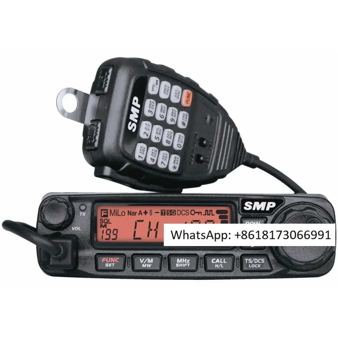 SMP908 Car Radio UHF Single Segment Amateur Car Car Civil 50km