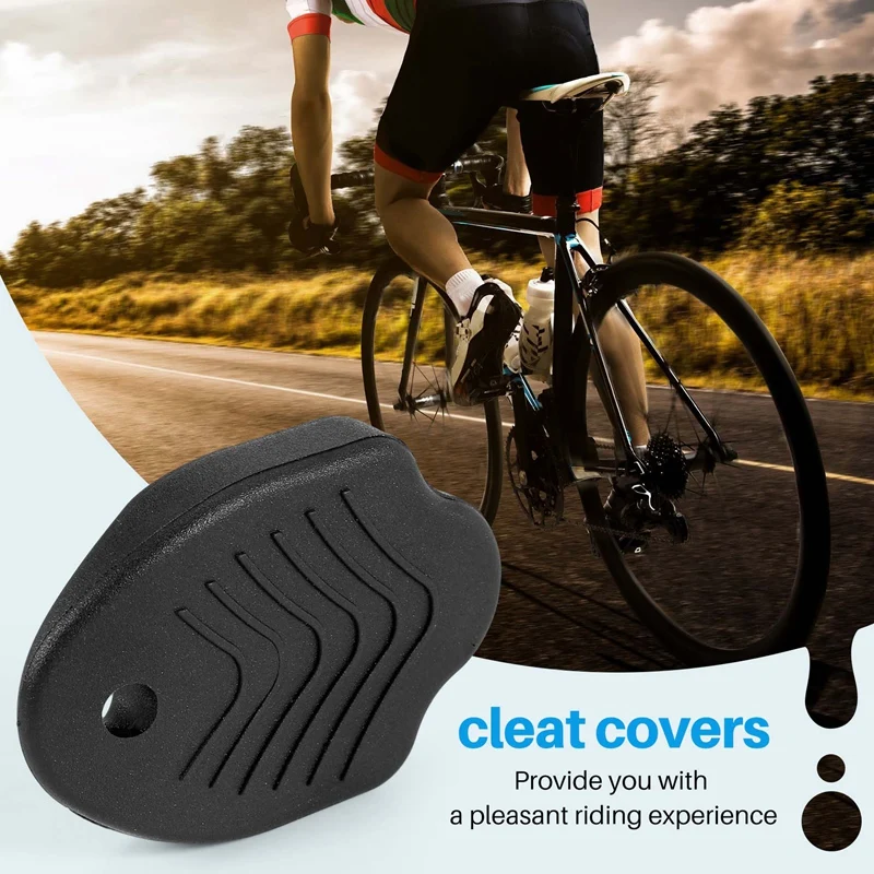 SPD Cleat Covers, Durable Bike Cleat Covers Compatible With Shimano SM-SH51 SPD Cleats, 1Pair