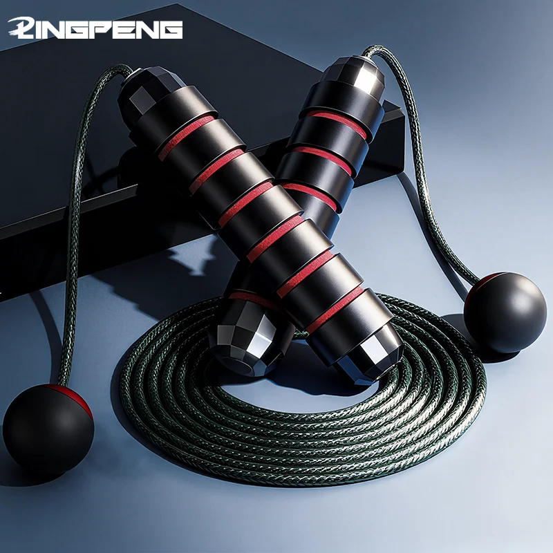 Wire Wireless Ball Jump Rope Dual purpose Fitness Training Sports Equipment Bearing Load Jump Rope