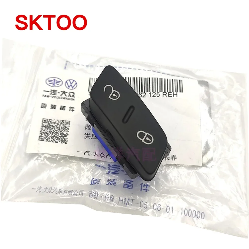 SKTOO for VW New Old Sagitar 2007-2018 Central Lock Anti-theft Lock Door Glass Switch 1K0962125 16D962125 16D962125B