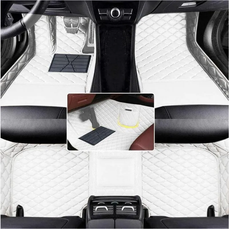 

Customized Artificial Leather Car Floor Mat For Jaguar XE 2015 2016 2017 2018 2019 Protect Your Vehicle's Interior Accessory