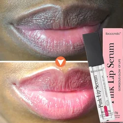 Lippen Rosa Serum Entfernen Dunklen Rauch Lip Plumping Öl Bleichen Melanin Reparatur Lip Linien Feuchtigkeitsspendende Erhellen Lippen Pflege Kosmetik