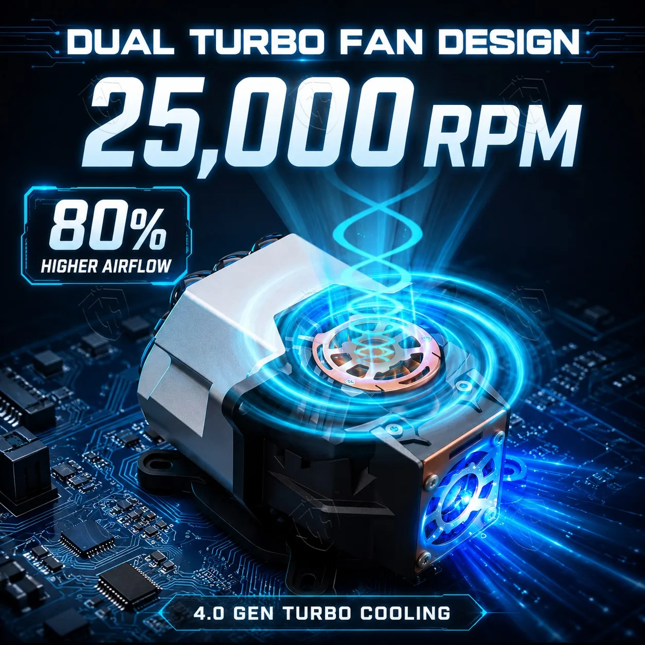 2Pcs 3.0 Inch Bi LED Projector Lenses with DRL Dual Fan High Low Beam Universal Car Headlight Retrofit Kit 6000K 12V Upgrade Set