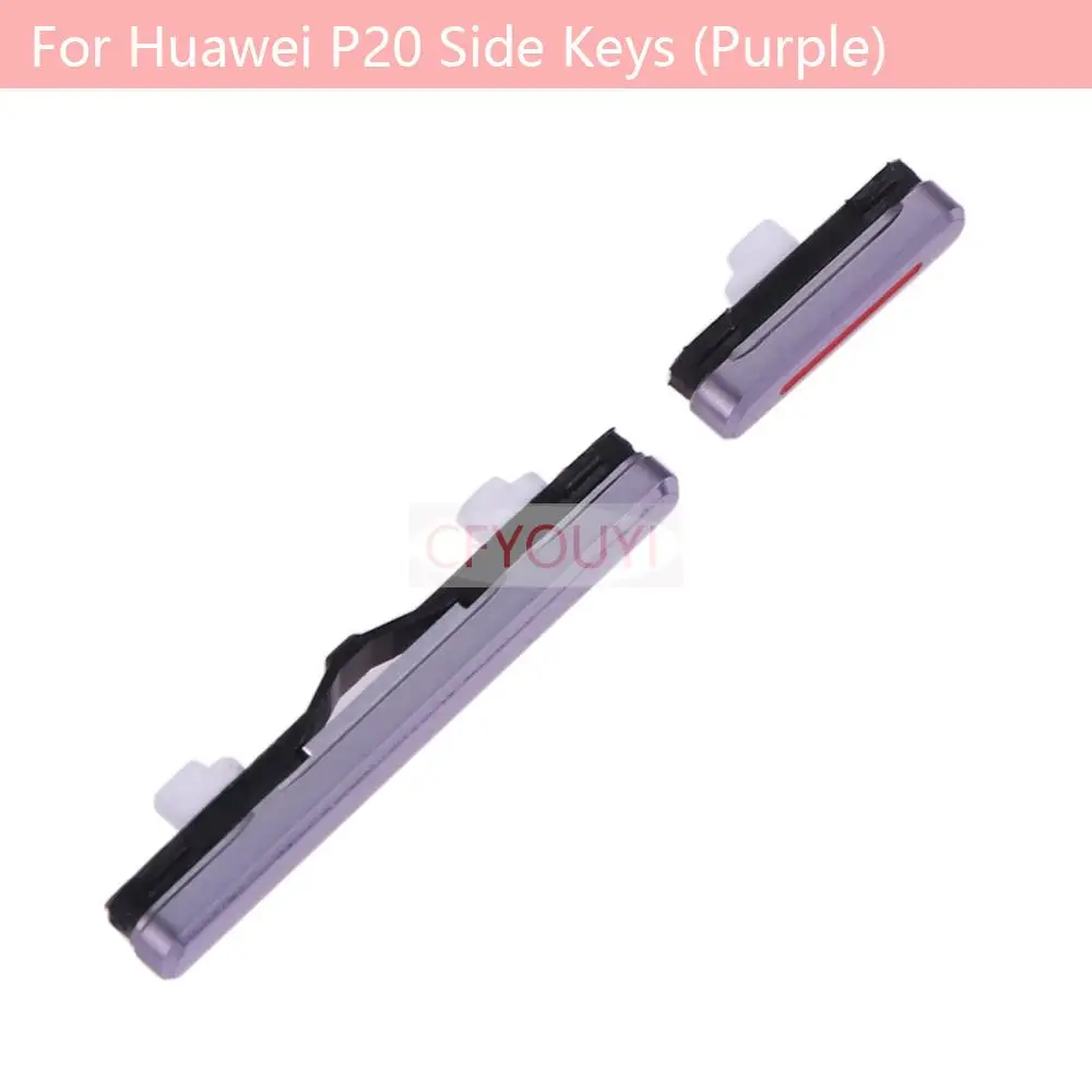 1 set For Huawei Asecnd P20 Power Button ON OFF Volume Up Down Side Button Key