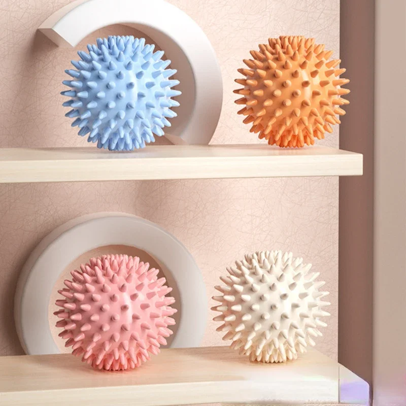 kkjoy Hedgehog Massage Ball Yoga Fascia Muscle Relaxation Stick for Shoulder Neck Leg Sole Sports Fitness Meridian Therapy