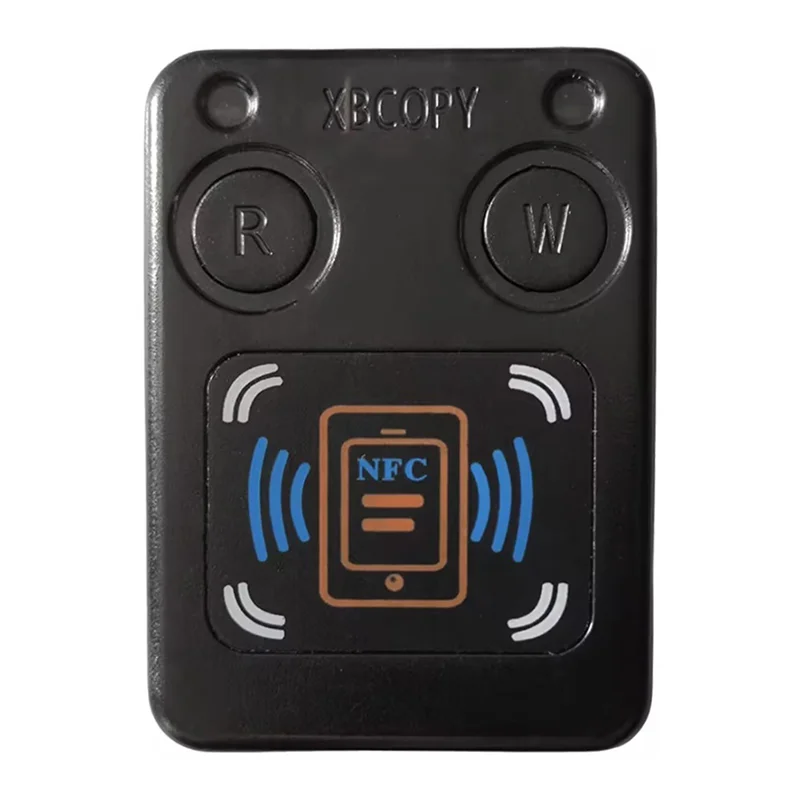 BNVN-NFC RFID Smart Chip Card Reader Copier +3XCUID Card IC 13.56Mhz ID 125Khz 250Khz 375Khz RFID Token Clone Duplicator