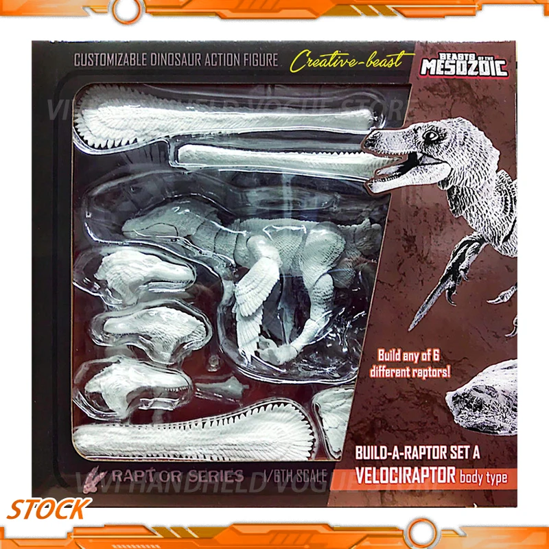 In Stock Usa Beasts Of The Mesozoic Velociraptor Movable Dinosaur Model 30cm Dromaeosauridae GARAGE KIT