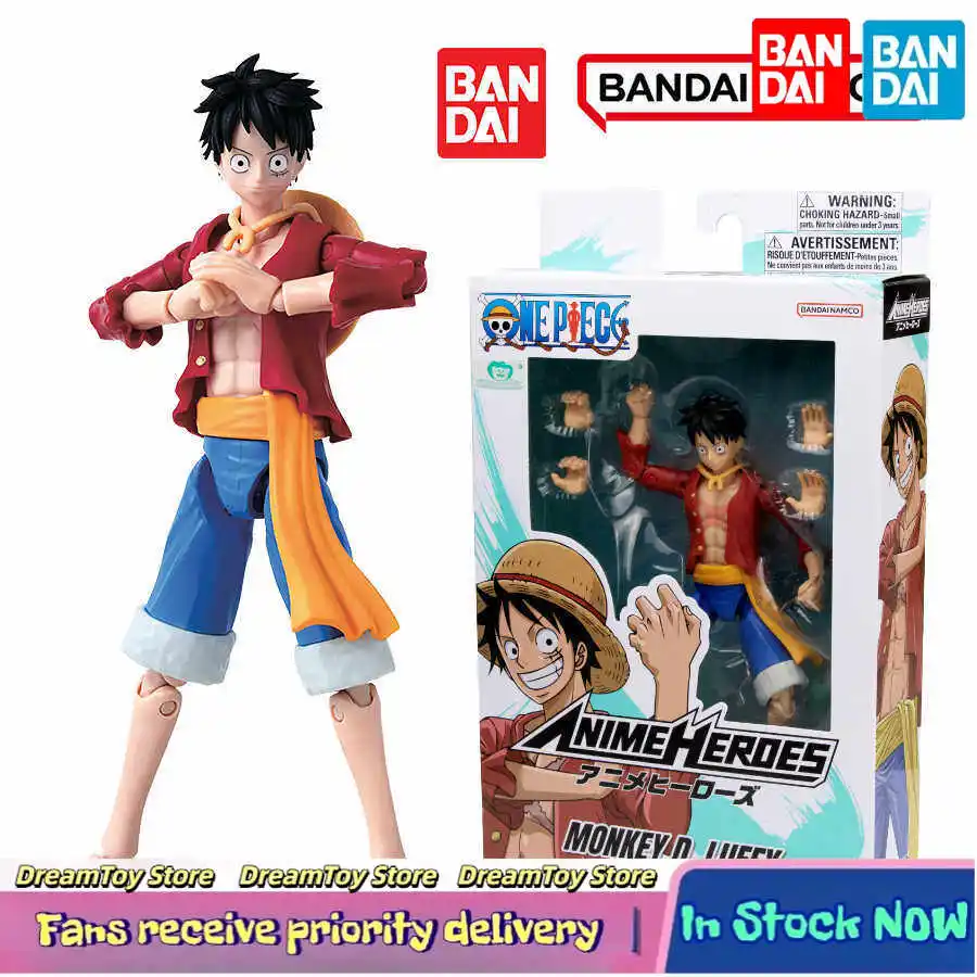 

【In Stock】Bandai ONE PIECE Pirate King Mobile Doll Series Luffy Zoro Aishan Action Dolls Animation Model Toys Collection Gifts