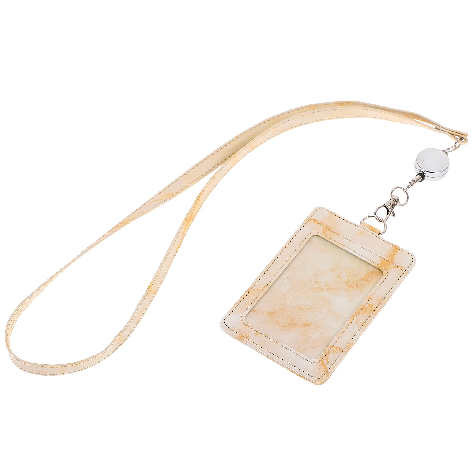 

Protective Card Sleeve Cover Id Badge Holder School Cards Keeper Retractable Alloy Students Work