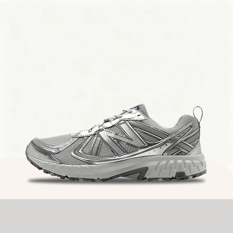 New Balance T410 Unisex Gray/Silver Low-Top Runners – Non-Slip Durable Sole & Comfortable Everyday Casual Fit MT410AG5