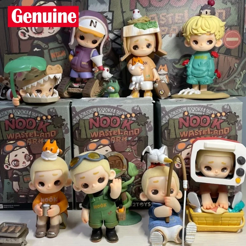 Nook Wasteland Park Series Kawaii Anime Actionfigur Sammlerpuppen Niedliches Spielzeug Geschenk für Fans Trendige Blindbox
