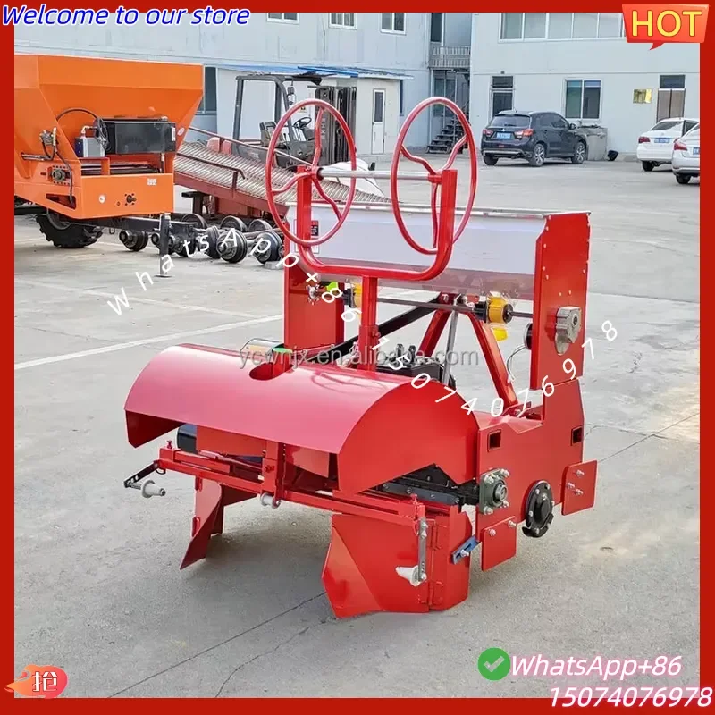 2026 Light-duty Stubble Clearing Ridging Machine Thickened Manganese Steel Body Low Consumption Fuel-saving Fast Forming