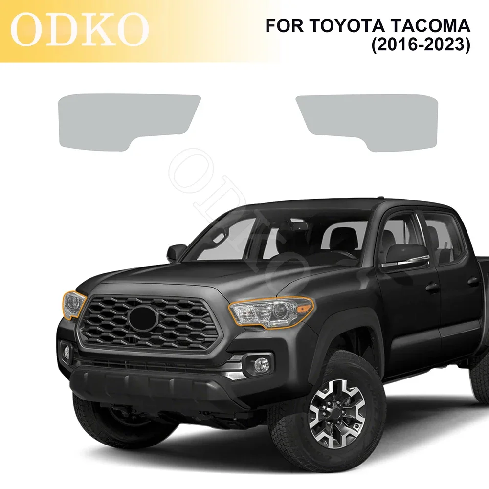 

Для Toyota Tacoma 2016-2022 2023, защитная пленка для фар, зеркало заднего вида, пленка против царапин, прозрачная защитная пленка для краски PPF