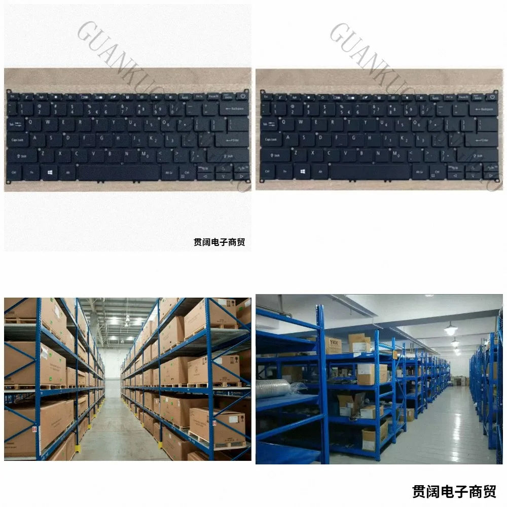 HJY...Suitable for ACER Swift 1 SF114 32 N17W6 Laptop Keyboard Replacement Part Black