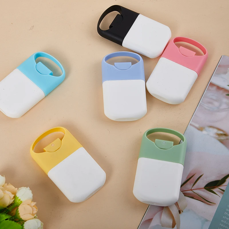 20ml Perfume Hand Sanitizer Alcohol Bottles Card Spray Bottle Refillable Bottle Travel Press Portable Sub-Bottling Cosmetic Tool