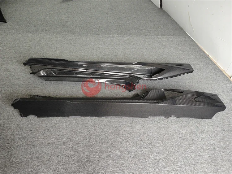 

High-quality All Carbon Fiber Body Kit P-style Side Skirt Body Kit for Lamborghini Huracan LP580 LP610