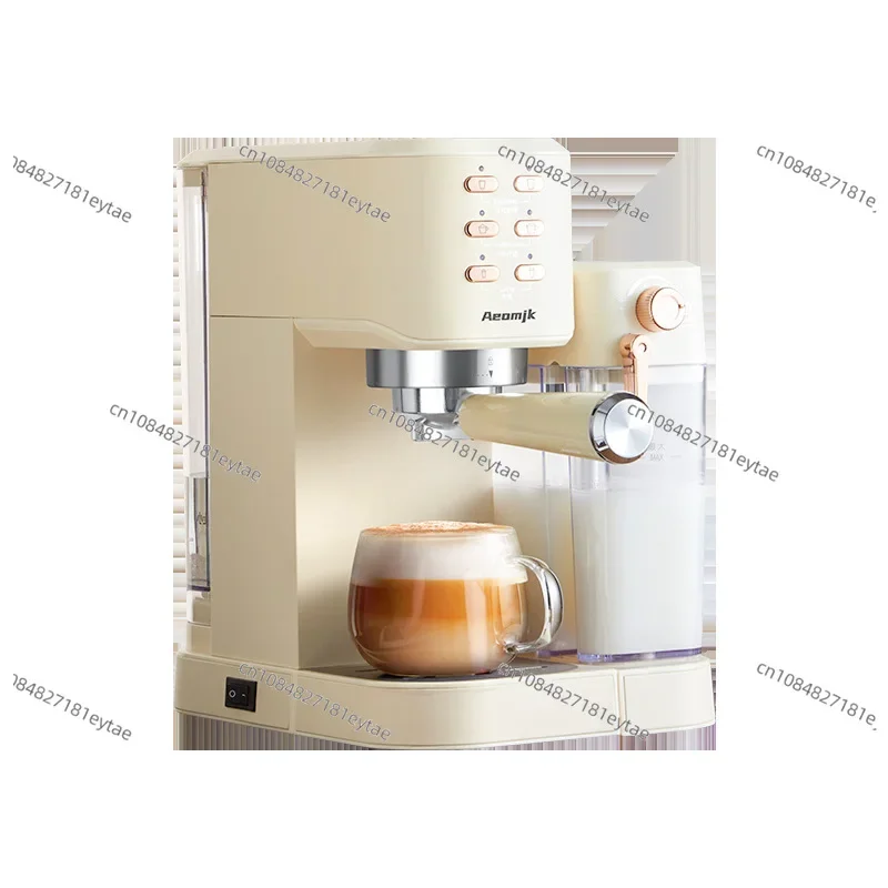 Italian semi-automatic integrated coffee machine retro concentrated high pressure extraction milk frother