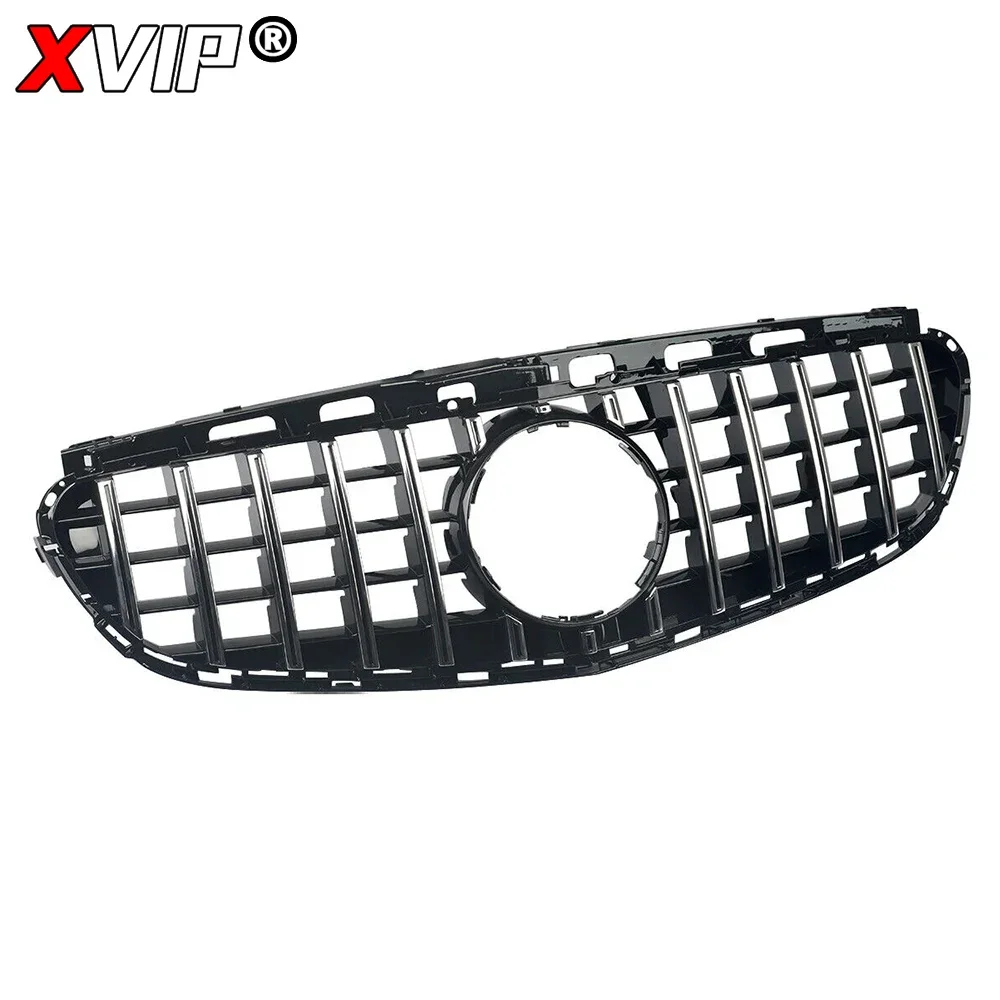 XVIP Glossy Black AMG Style Front Racing Grilles For Mercedes Benz E-Class W212 E200 E250 E350 E550 2014-2016 Tuning Accessories