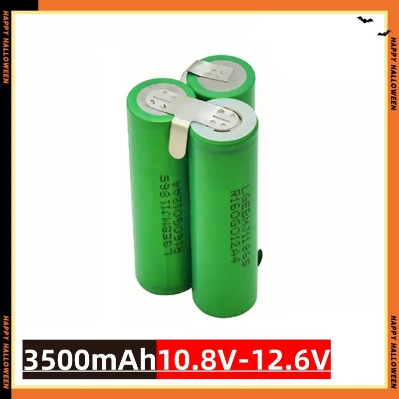 Originální baterie 18650 MJ1 3500 mAh 20 A vybíjecí proud 3S 4S 5S 6S 7,4 V 12,6 V 14,8 V 18 V 25,2 V šroubováková baterie - náhled 6