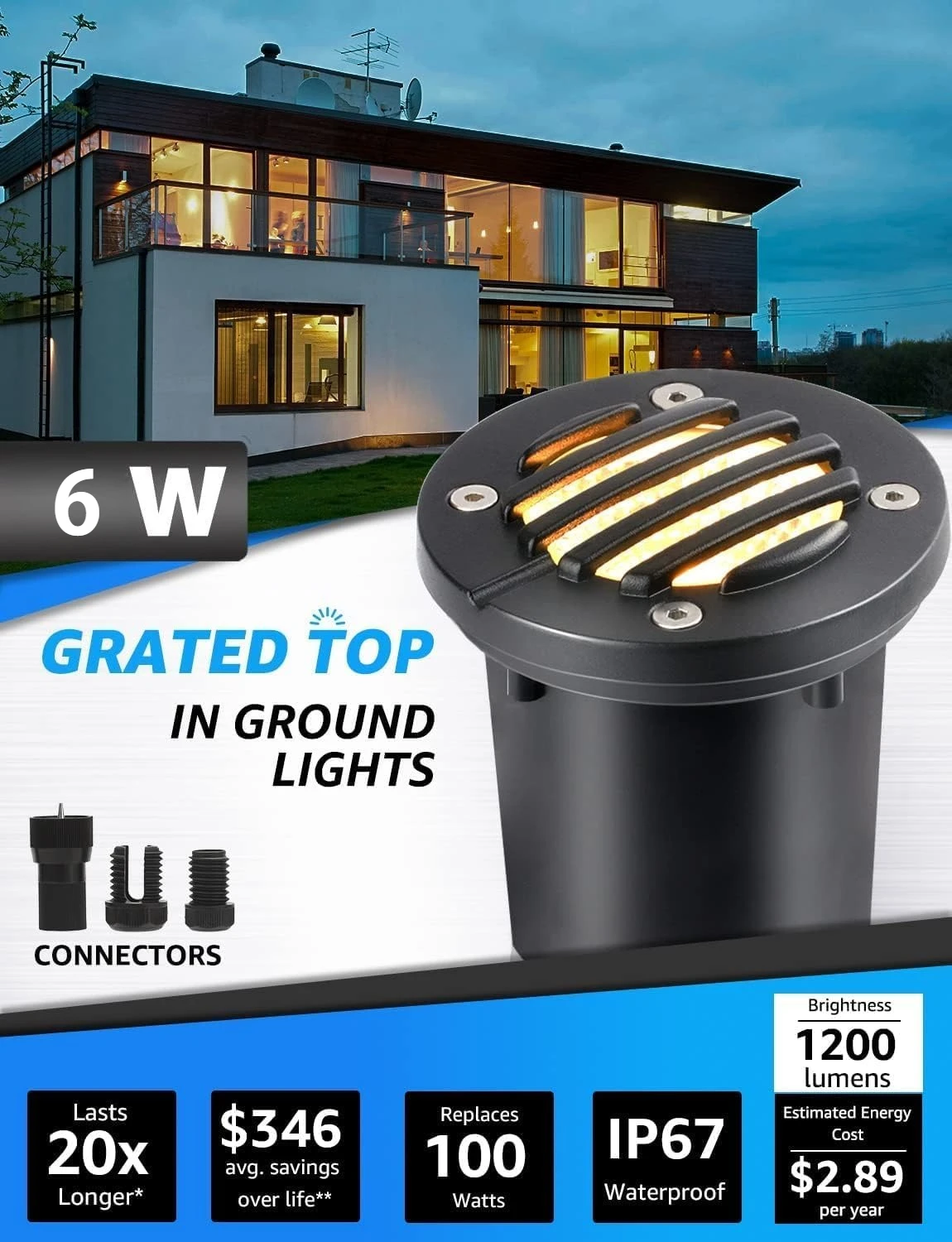 6W Low Voltage Land…