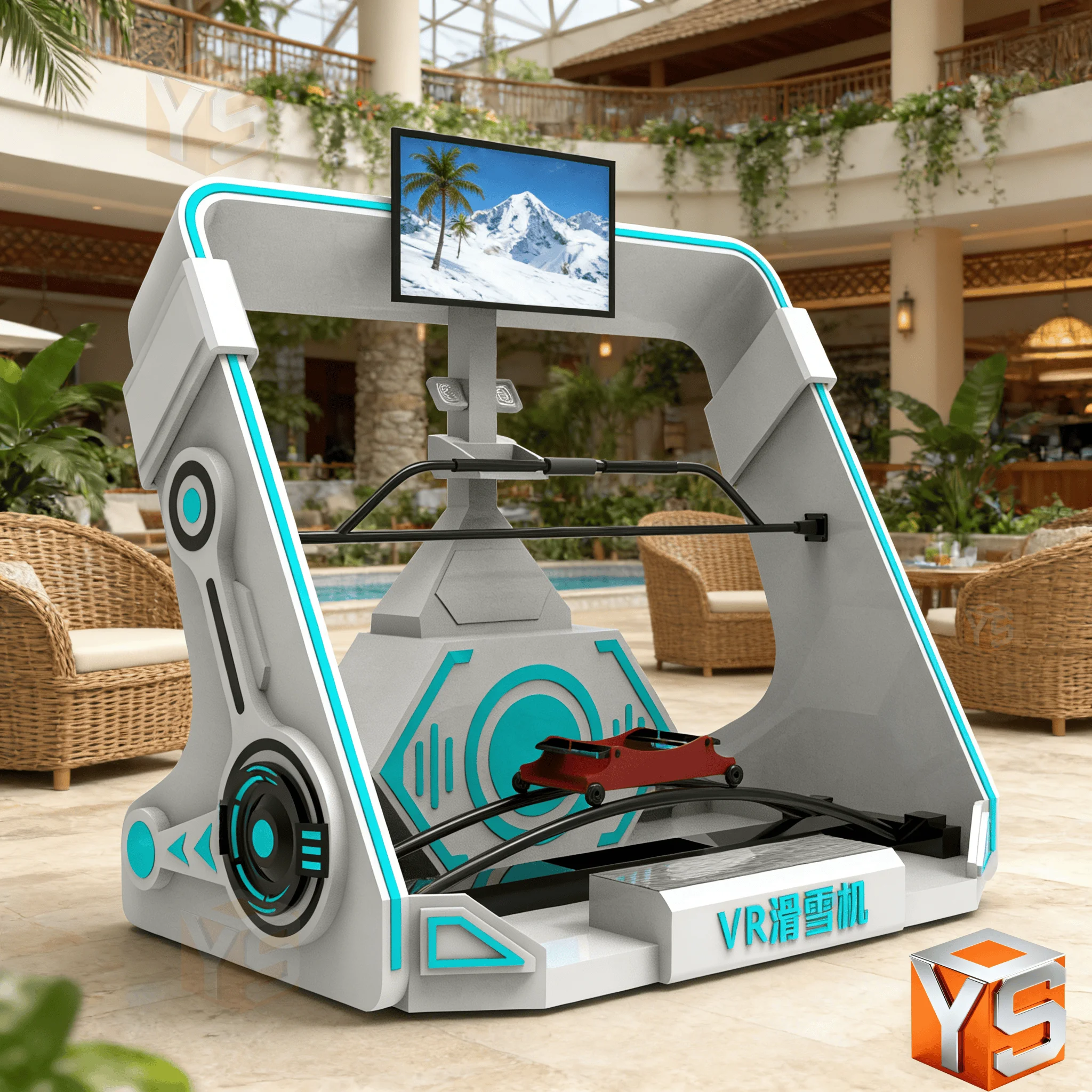 Simulator Skydiving VR 9d ZDYS - 9D Vr Simulator ulasan dan harga
