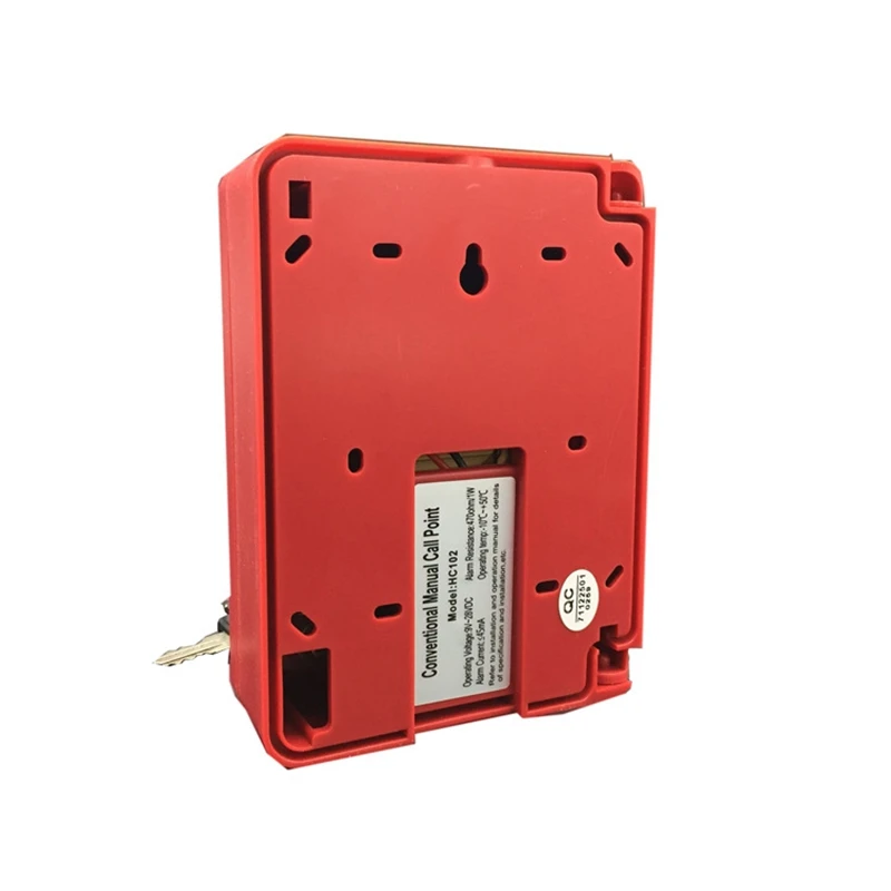 Push Station Conventional Manual Call Point Fire Alarm System Emergency Alarm Button SB116