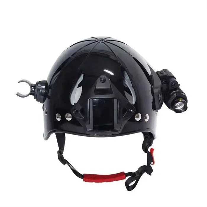 Hard Hat Climbing Head Protection ANSI Classification Type 1 Class E Orange No Graphics ABS Diving Safety Helmet