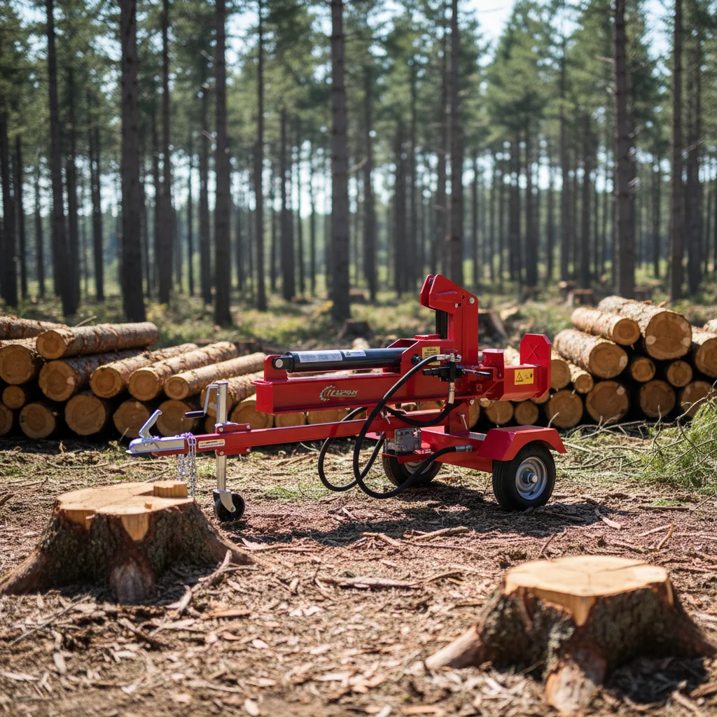 Дровокол, 20 тонн, сверхмощный дровокол, горизонтальный вертикальный дровокол CE EPA