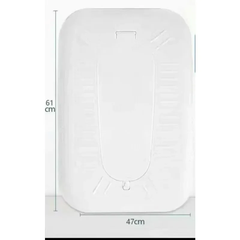 Toilet squatting pit automatic cover toilet deodorant artifact universal cover baffle