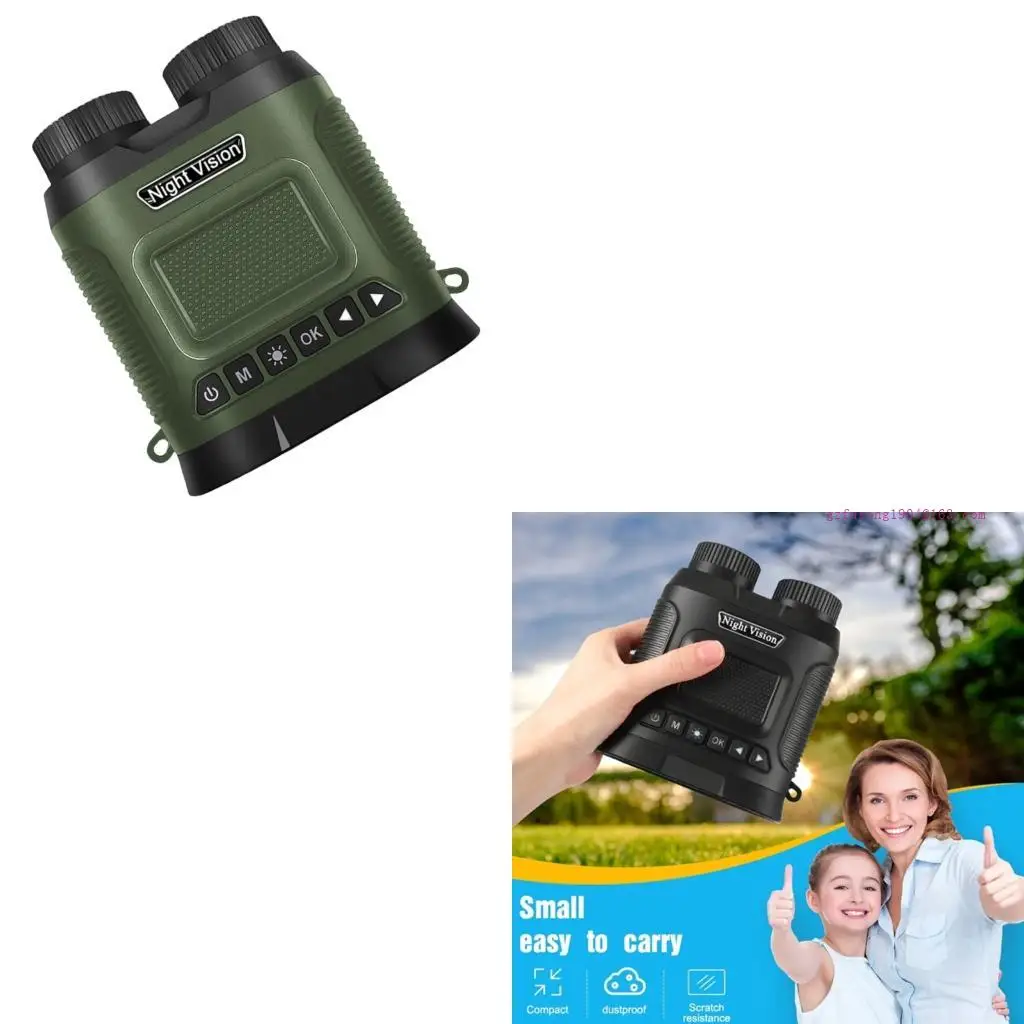 

Rechargeable Night Visible Goggles 2.5K UHD Dark Goggles Night Visible Binoculars D5QD