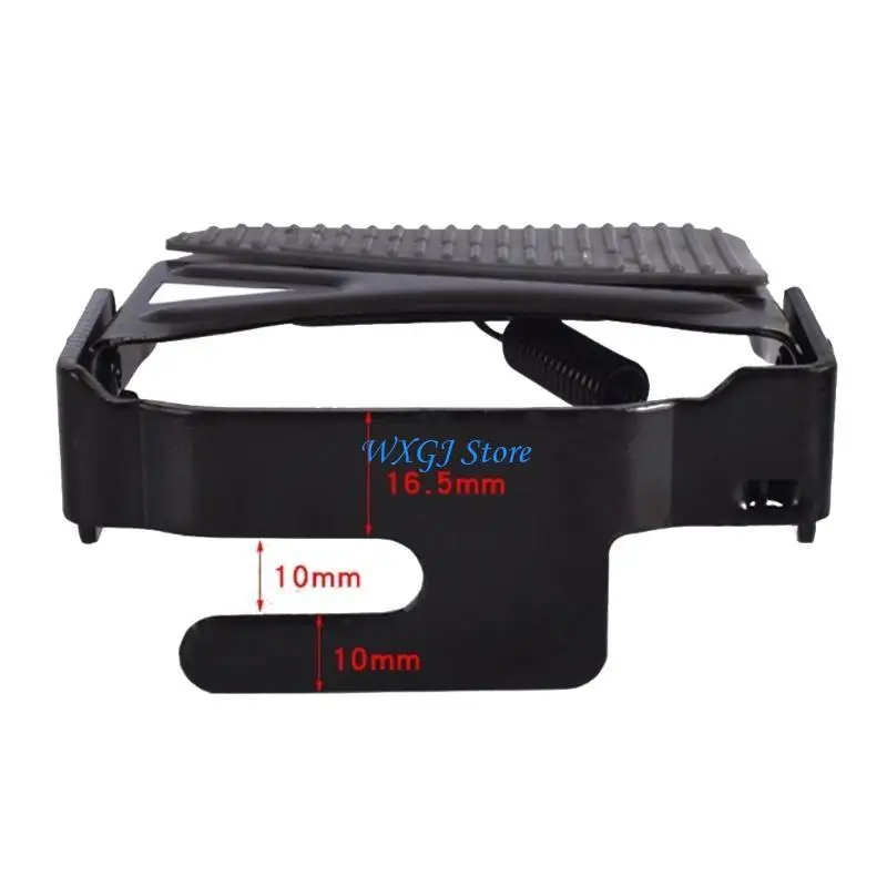37JE Mini Bike Rear Pedals Non-Slip Electric Footrests Folding Bike Pegs Folding Bike Footrests Cycling Accessories