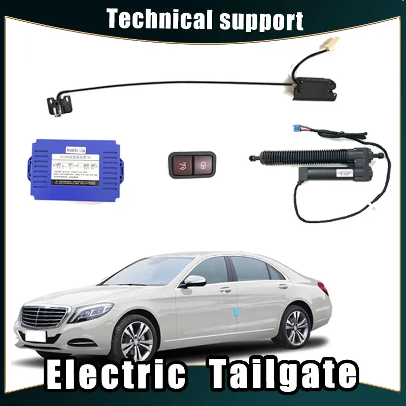 For Mercedes Benz S Class W221 W222 2008~2024 LiTangLee Car Electric Tail Gate Lift Tailgate Assist System