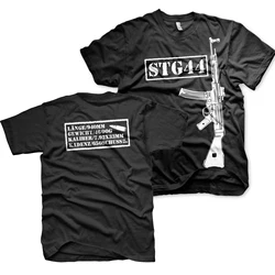 Wehrmacht Sturmgewehr STG 44 WWII German StG44 Assault Rifle T Shirt. Short Sleeve 100% Cotton Casual T-shirts Loose Top S-3XL