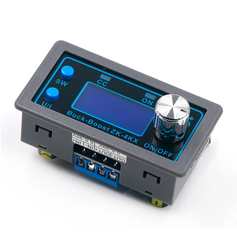 ZK-4KX CNC DC DC Buck Boost Converter CC CV 0,5-30V 4A Módulo de alimentação