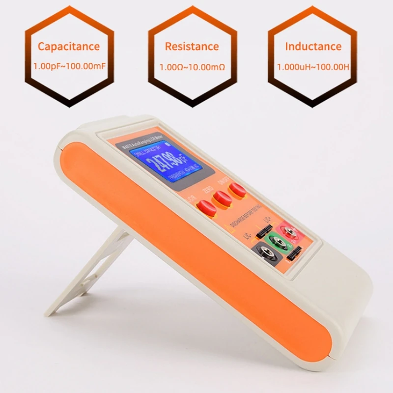 M4070 LCR Bridge Tester Capacitance Inductance Meter Automatic Range Design 0.00pF - 100.00mF 100.00mF 10.00MΩ USB  PC Program
