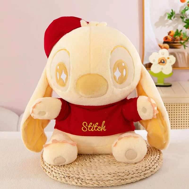 

Кавайная плюшевая игрушка, сидящая шляпой, красный, золотой цвет, милая мягкая кукла для детей, подарок на день рождения, большая мягкая подушка Pal