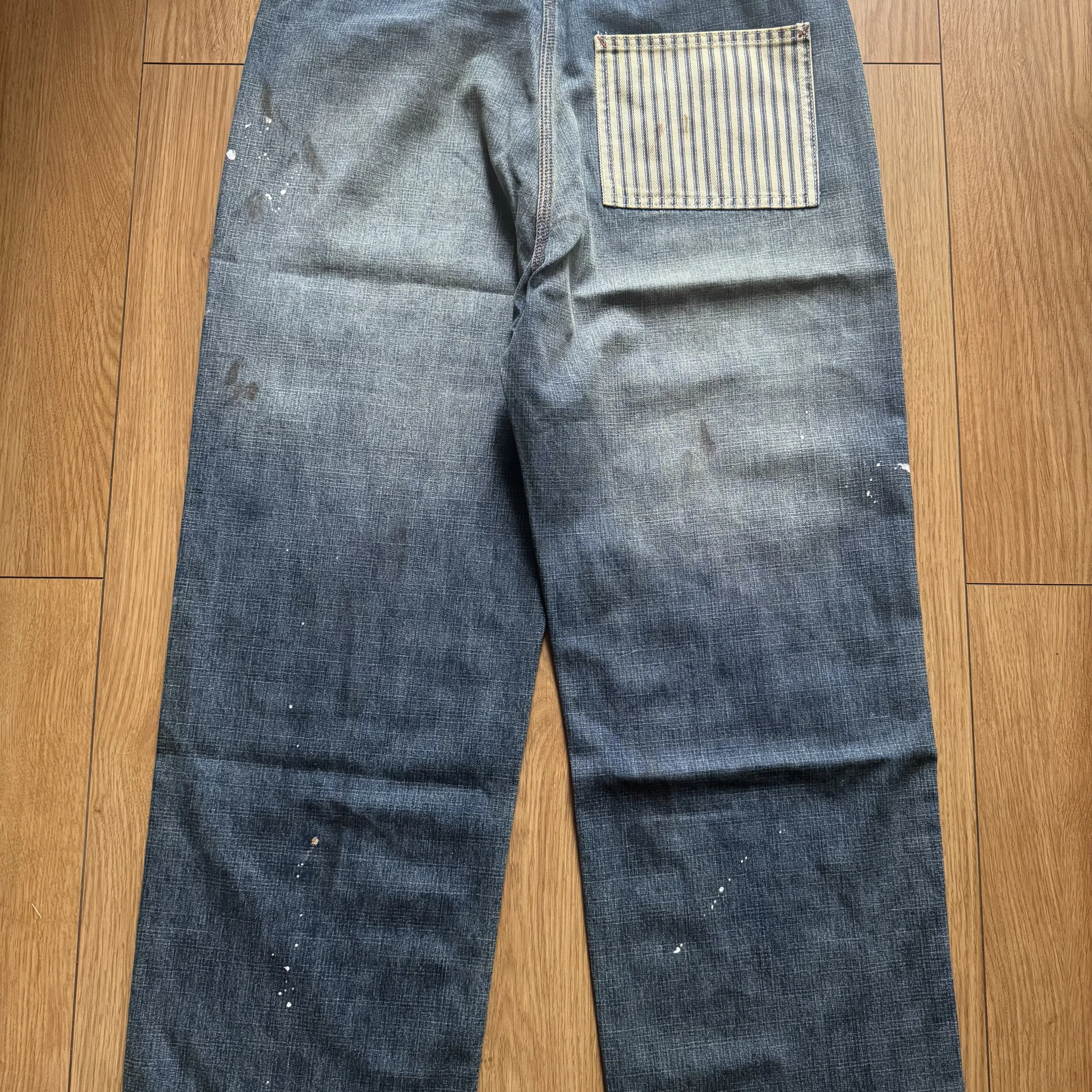 Visvim kofu BOWWOW LAPD PRISONER ヴィンテージ レックド ジーンズ