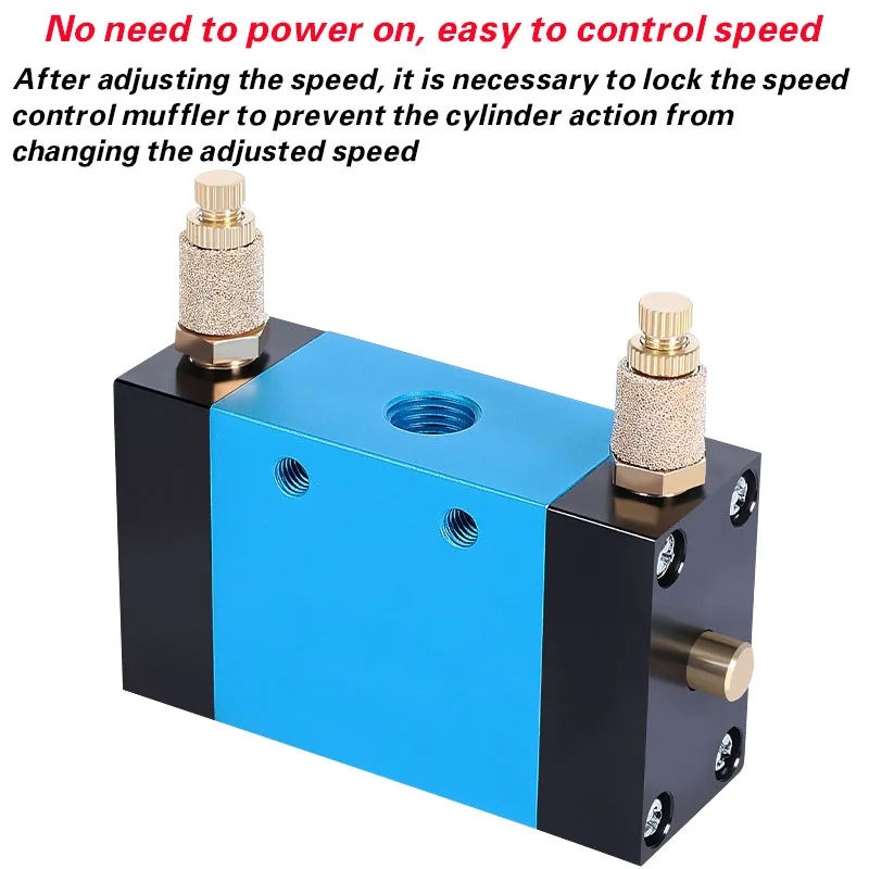 Cylinder automatic reciprocating valve switch speed control valve two position five way directional control valve adjustable