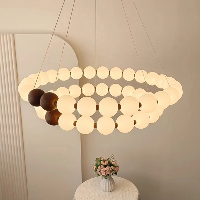 Nordic minimalist home decor lighting fixtures, including living room chandeliers, bedroom and dining room chandeliers, and indo