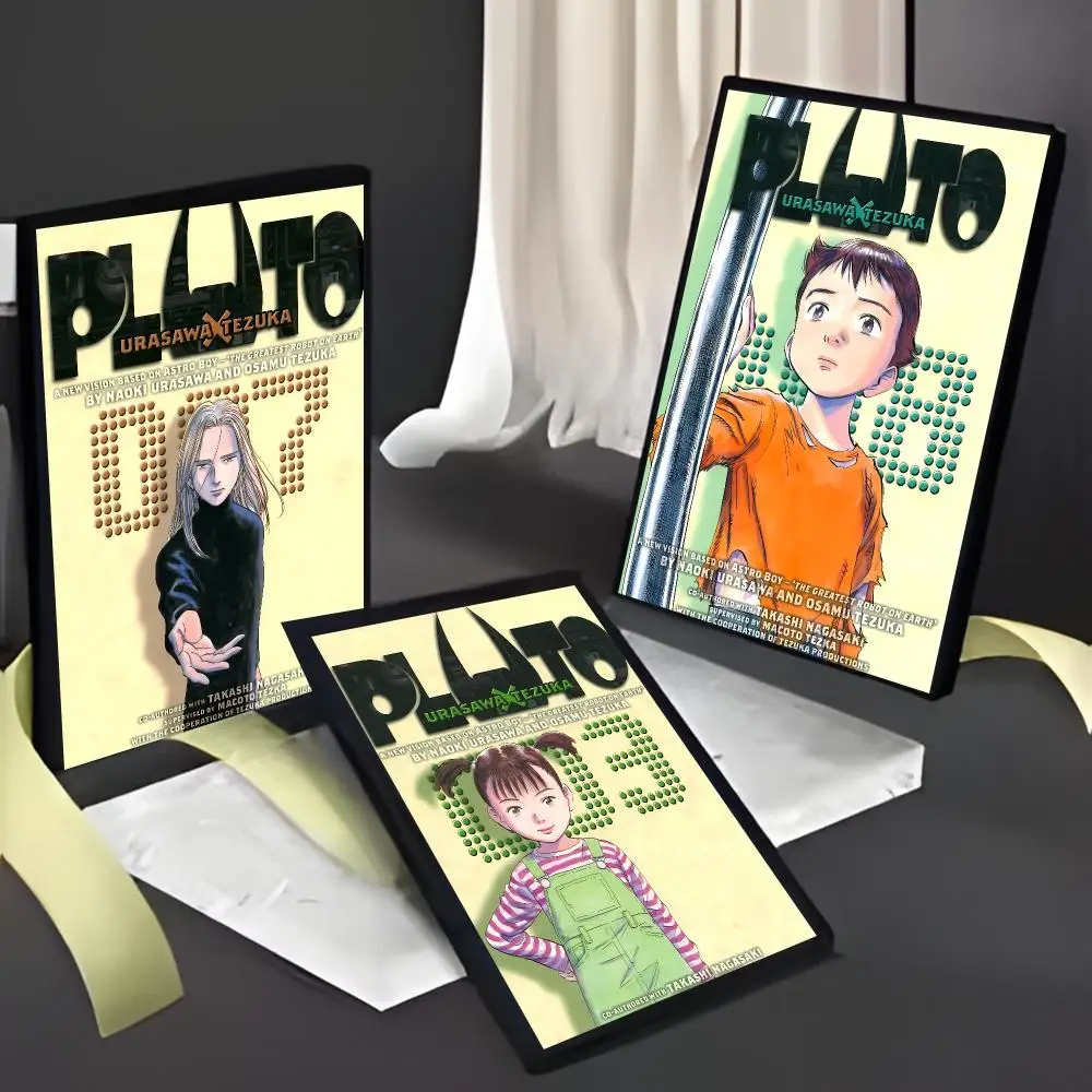 Emotional Anime P-PLUTO Poster American Film Mural Home Childrens Room Wall Decor Print