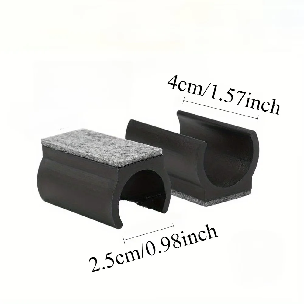 8pcs Felt Chair Leg Pad, Floor Protection Furniture Glides, Suitable for Tiles, Wood Floors, And Carpets