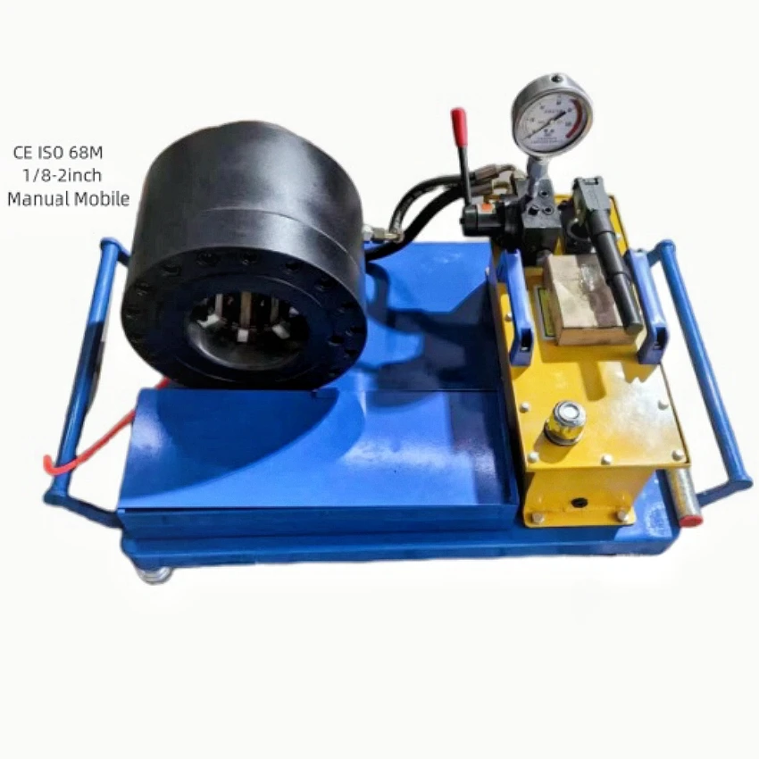

Hot Sale 1/4''-2'' Sleeve Ferrule Press 51mm Crimp Air Suspension Spring Hose Pressing Machine Hydraulic Hand Manual