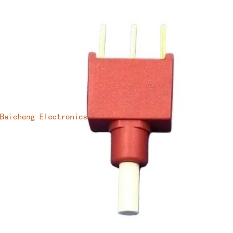 5PCS Waterproof and dustproof pin 3-pin normally open and normally closed button, power reset button, touch switch