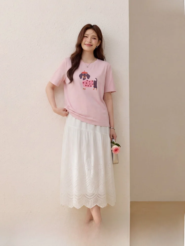 

Loose Comfortable Faion Set plus Size Women's Clothing Youthful Two-Piece Spring 2026 New Sle Casual Sli Ensemble