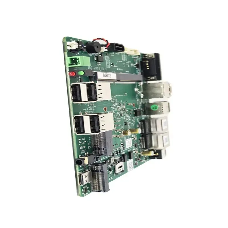 Nueva Placa Base Industrial Integrada Nano ITX Celeron J6412 2026, Compatible con Tres Monitores, WiFi, 4G y 5G para Control Industrial