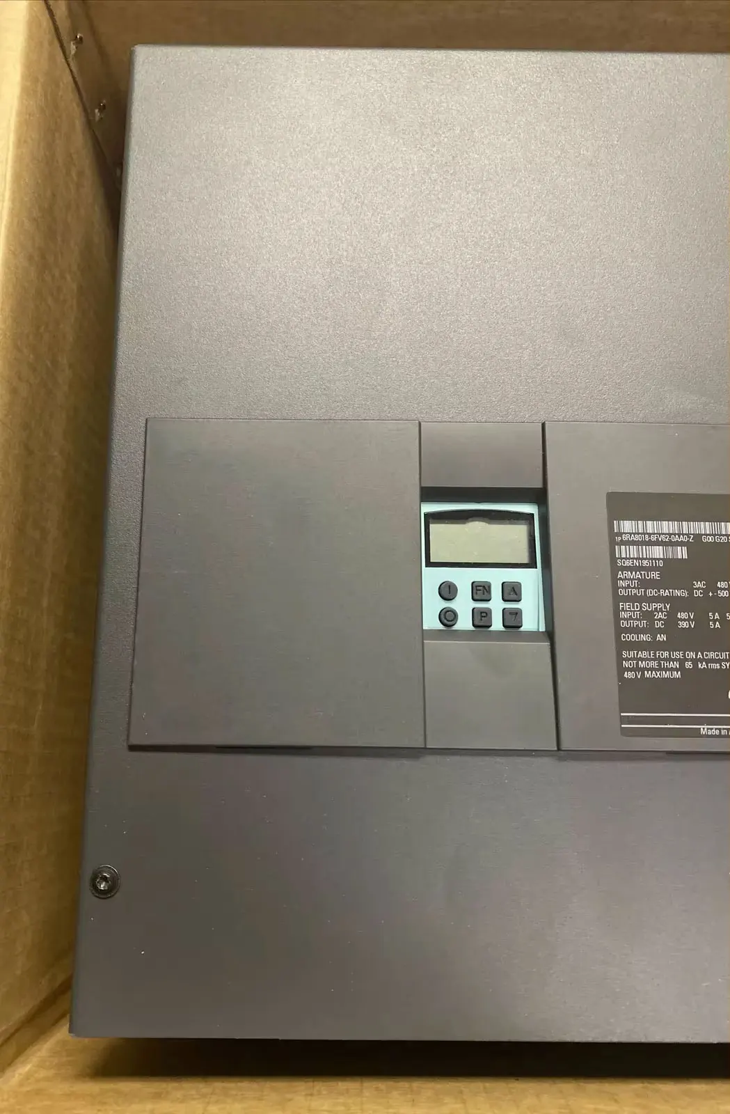 Brand New 6RA8018-6DV62-0AA0 6RA8018-6FV62-0AA0 6RA8013-6FV62-0AA0 6RA8013-6DV62-0AA0 Warrently One-year