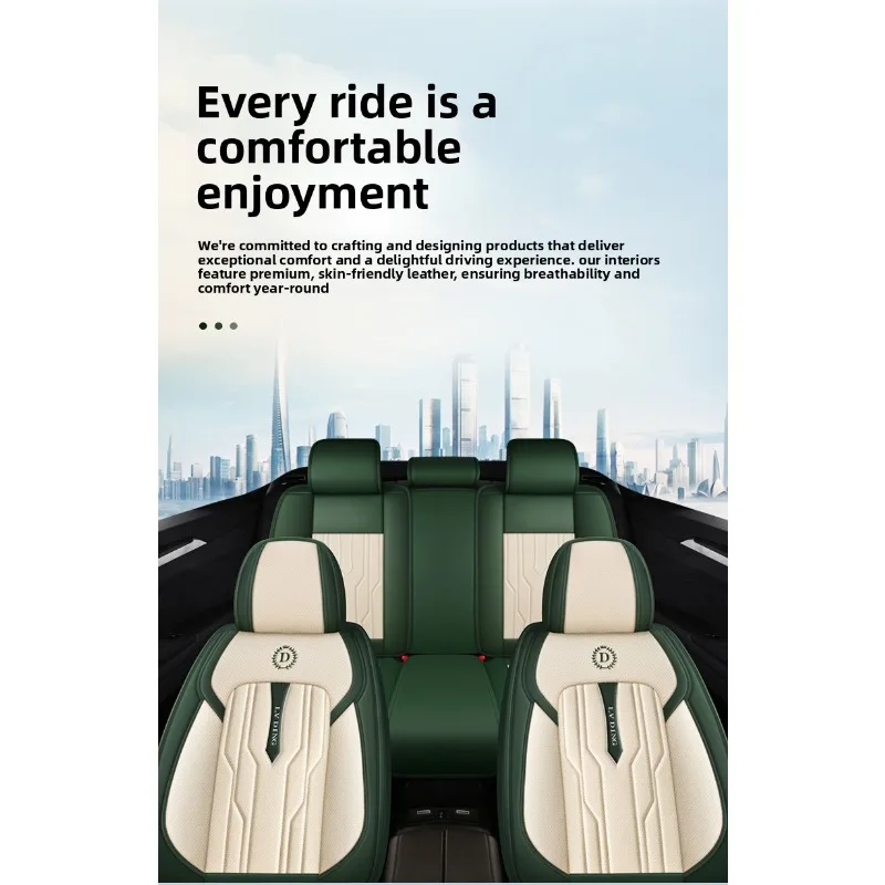 5D Full Coverage Universal Car Seat Cover for HYUNDAI Tucson Santa FE i30 i40 Veloster Creta Elantra Car Accessories