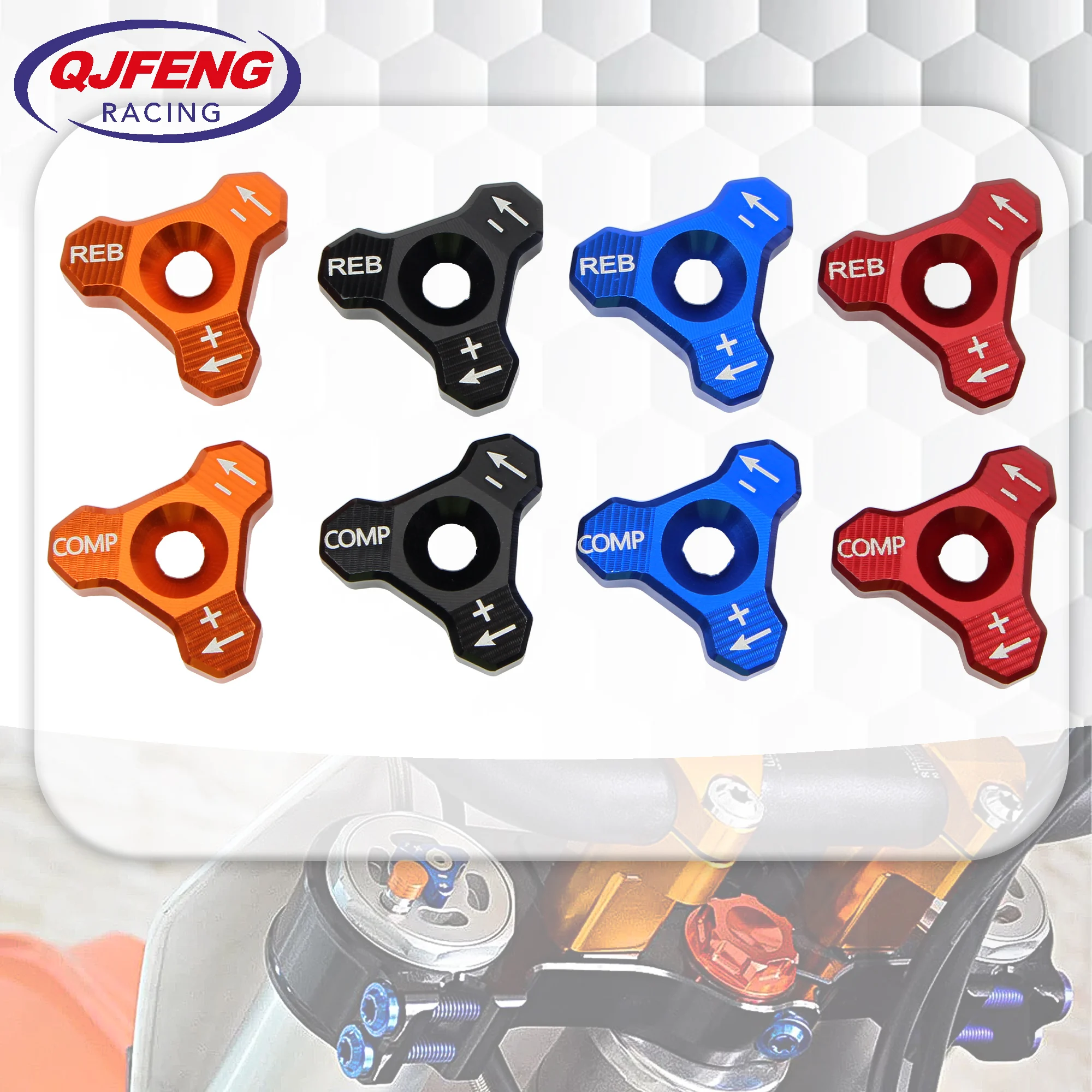 

Dirt Pit Bike Front Shock Absorber Adjuster For KTM SX SXF EXC XCW 125 150 200 250 300 350-530 Motorbike Modified Accessories