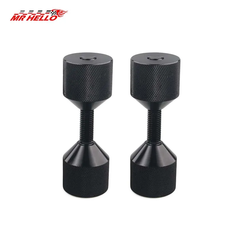 2 Pcs Aluminium Flange Two Hole Pins 1-5/8” Detachable Flange Double Hole Pins